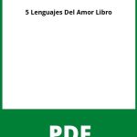 5 Lenguajes Del Amor Libro Pdf Gratis