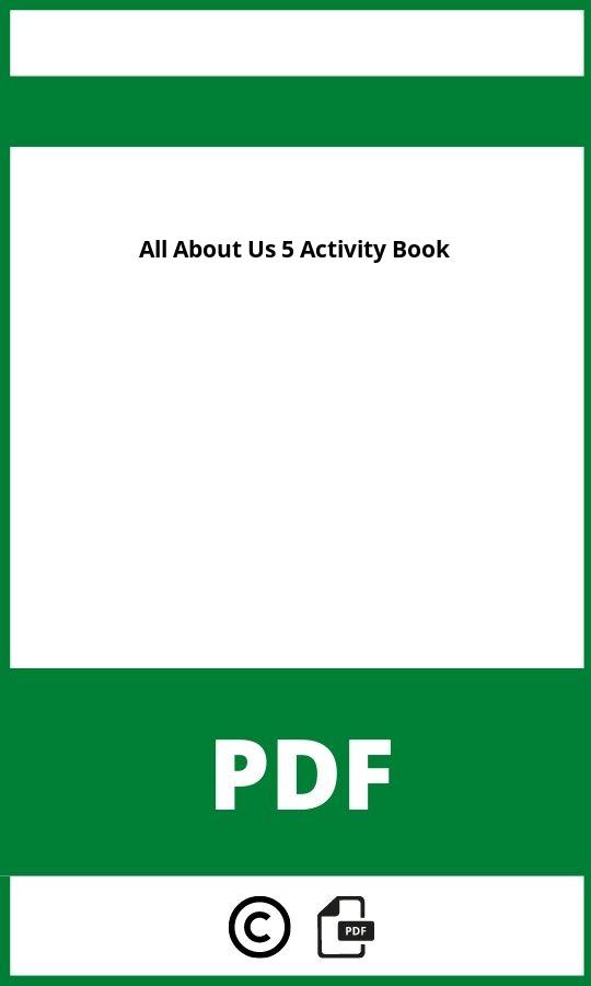 All About Us 5 Activity Book Pdf Gratis