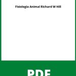 Fisiologia Animal Richard W Hill Pdf Descargar Gratis
